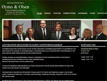 Tablet Screenshot of advokat-oymo.no